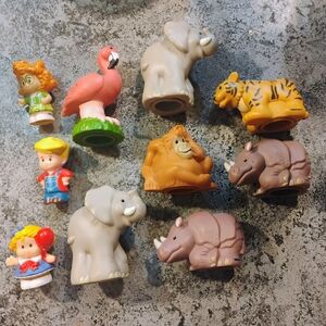 Animal and Character Figurine Set